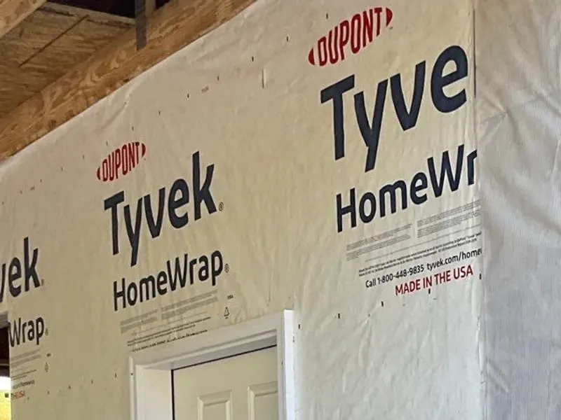House wrap underlayment