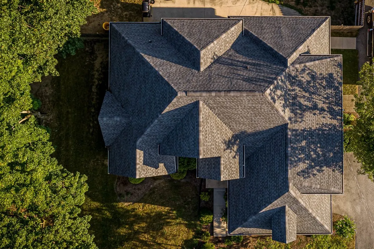 A recent roofing project on a Central Pennsylvania home