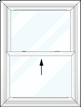 Single Hung & Single Slider illustration